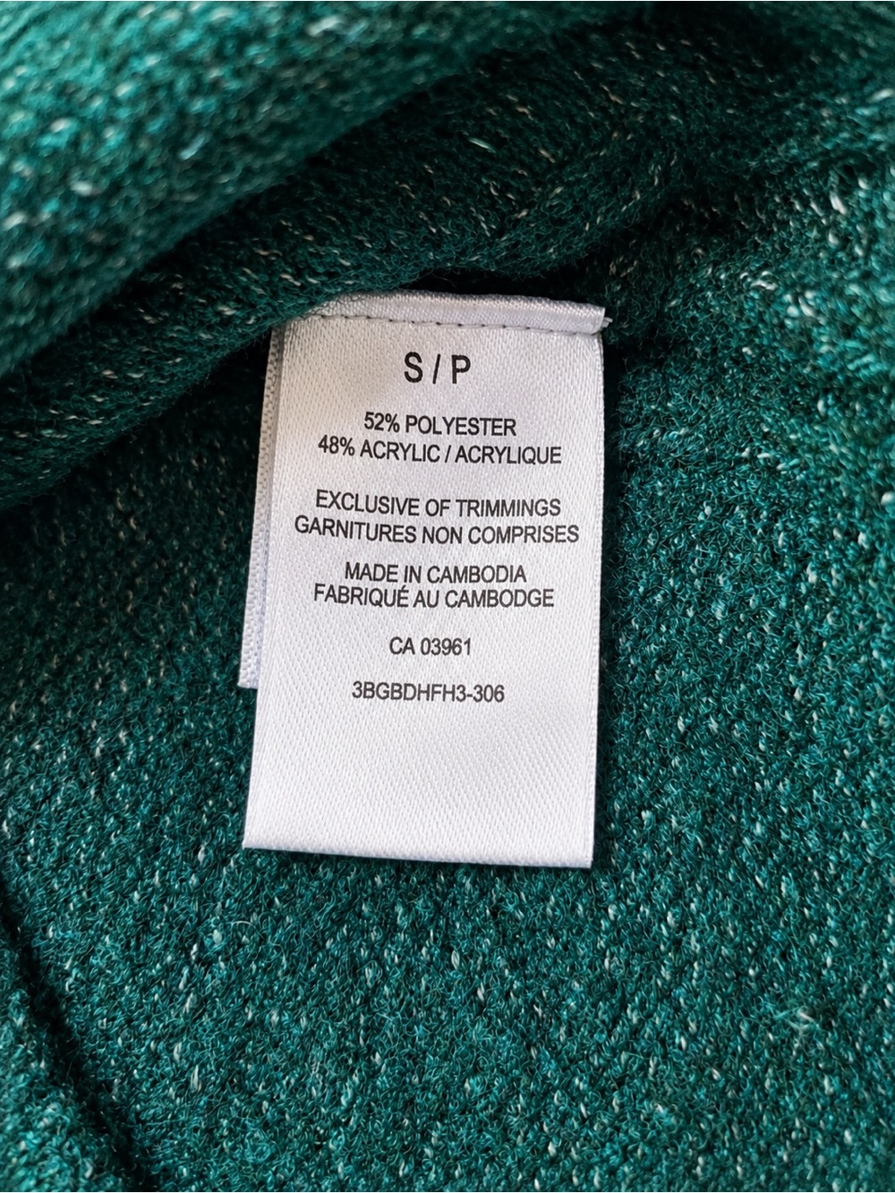 Denver Hayes Green Turtleneck Sweater Women’s Small - Picture 4 of 6